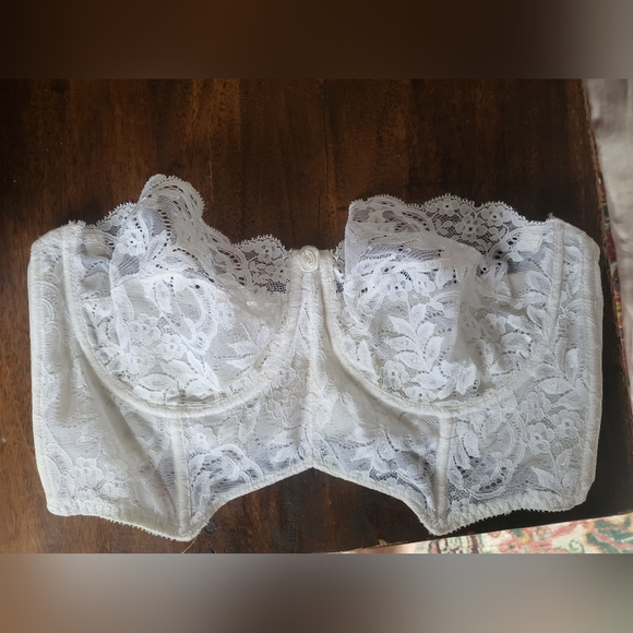 Warner's Other - Warner's White Lace Unlined Bra